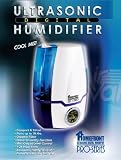 from HOMEFRONT PREMIUM RANGE Homefront Premium Digital Display Ultrasonic Humidifier & Ioniser (Auto Humidity Control & Mist Adjustment) Model HFHD01
