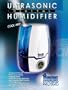 Homefront Premium Digital Display Ultrasonic Humidifier & Ioniser (Auto Humidity Control & Mist Adjustment)