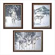 Winter Wolves Mirror Set