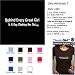 BEHIND EVERY GREAT GIRL IS A GUY CHECKING HER OUT T-Shirt - 100% Baby Rib Jersey Combed Cotton WOMEN'S T-Shirt - Sweat Shop Free