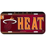 NBA Miami Heat License Plate