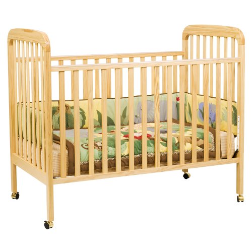 DaVinci Alpha Stationary Convertible Crib - Natural