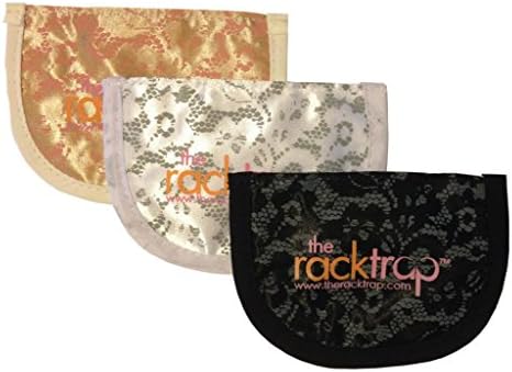 Racktrap Lace Print Bra Stash Secret Pocket - 3pck