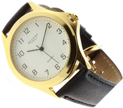 REGENT Klassische Herrenuhr mit