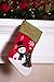 Clever Creations Happy Holidays Snowman Christmas Stocking for Kids, Teens, & Adults | Holiday Decor Theme | Perfect for Small Gifts, Stocking Stuffers, & Candy | Measures 16