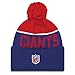 New York Giants 2015 Sport Knit Cuffed Pom Knit Cap/Beanie
