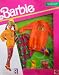 Barbie Fashions - United Colors of Benetton w/Orange Top - Fashion Clothes 1990 Mattel Image