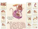 Beatrix Potter The Tale of Two Bad Mice Cross Stitch Pattern Booklet