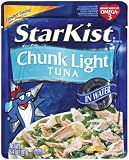 Cheap StarKist Tuna Chunk Light Pouch In Water, 6.4000-Ounce Pouches (Pack of 12) by StarKist