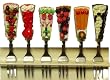 Gift Boxed Stainless Steel Tart Slice Forks Set / 6