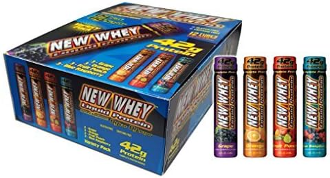 New Whey Nutrition New Whey Liquid Protein Variety Pack - 12 (3.8 fl oz) tubes by New Whey Nutrition