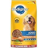 PEDIGREE Adult Roasted Chicken, Rice & Vegetable Flavor Dry Dog Food 40 Pounds