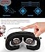 Upgrade Version 3D VR Headset Virtual Reality Glasses Motoraux 3D Movie Visor VR Glasses Innovative Design Fit for iOS, Android & PC Phones Series Within 4.0-5.9 Inches