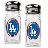 MLB Los Angeles Dodgers Salt and Pepper Shaker Set with Crystal Coat