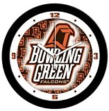 Bowling Green State Falcons Dimension Wall Clock