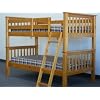 Bunk Bed Twin over Twin Mission style in Honey