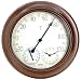 Springfield 91580 14 Inch Metal Garden Thermometer with Hygrometer and Clock