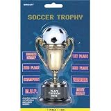 Plastic Soccer Ball Trophy
