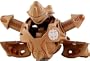 Bakugan New Vestroia Bakuneon LOOSE Single Figure Special Attack TRAP Sub Terra (Brown) Baliton