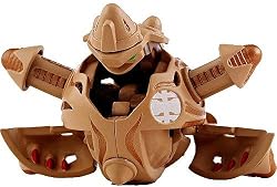 Bakugan New Vestroia Bakuneon LOOSE Single Figure Special Attack TRAP Sub Terra (Brown) Baliton