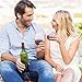 FTLIFE Stemless Unbreakable Shatterproof Silicone Wine Glasses Set of 4 Dishwasher Safe,Funny Wine Stopper Included,Perfect Gift
