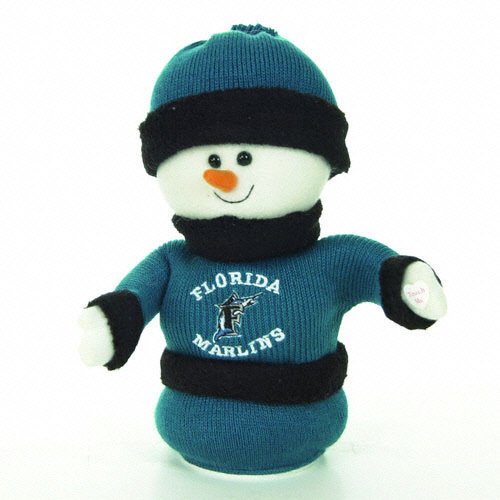 Florida Marlins MLB Animated Dancing Snowman (9)