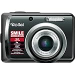 #8: Rollei Compactline 55 Digitalkamera (5 Megapixel, 3-fach opt. Zoom, 6,1 cm (2,4 Zoll) Display) schwarz