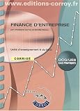 Finance d'entreprise UE6 du DCG : Corrig�