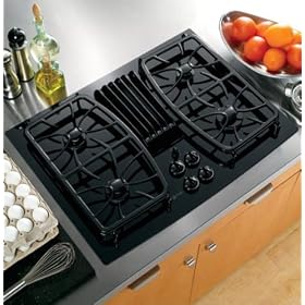 GE Profile 30 PGP989DNSS Stainless Steel Built In Gas Downdraft Cooktop GE Profile 30