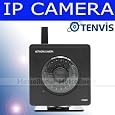 MINI Black Home/ office Wireless Pan/Tilt Internet IP Camera Webcam CCTV 2-Audio Night Vision