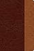 Compact Edition Bible NLT, Large Print, TuTone (Red Letter, LeatherLike, Brown/Tan, Indexed)
