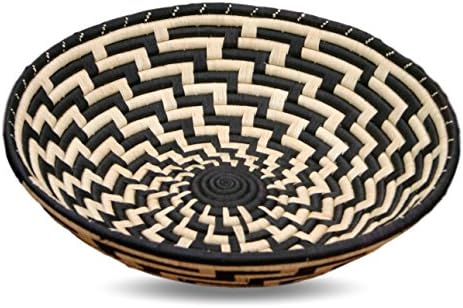 Fair Winds Trading Rwanda Journey Basket Fruit Bowl 12"