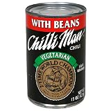 Review Chilliman  / Chilli Man Chili With Beans, Vegetarian, 15-Ounce Cans (Pack of 12)