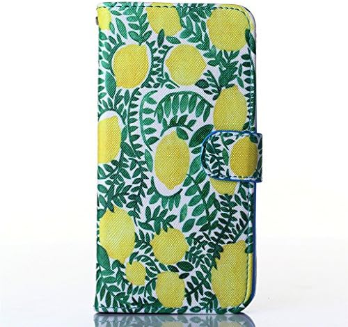 HTC 816 Case,Desire 816 Case,Gift_Source [Lemon] [Slim Fit] Premium Stand Wallet Case [Wallet Function] Flip Cover Leather Case for HTC Desire 816