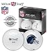 Wilson Staff 50 San Diego Chargers 4-Pack Golf Balls