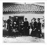 Historic Print (M): The Reverend Henry Wright, principal chaplain to the forces in the Crimea with other cha