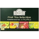 Ahmad Tea Fruit Tea Selection, 20-Count (Pack of 6)