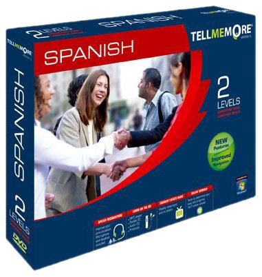TELL ME MORE Spanish v10 2 levels (PC DVD)
