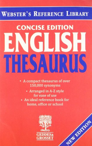 Webster's English Thesaurus: Concise Edition