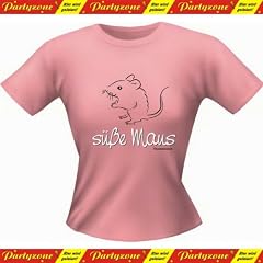 Lustige Witzige Coole Fun T-Shirt S��e Maus - Mit Absperrband Partyzone Gratis - Mit Absperrband Partyzone Gratis