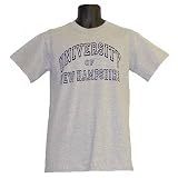 UNH Wildcats with Cat Paw Gray T-Shirt