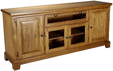 Winners Only Zahara 72 in. Media Base - Light Oak