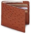 Signature Ostrich Bi-Fold Wallet