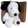 Snoopy - Large Boxed Original Plush Snoopy 23cm with leatherette stamp on foot