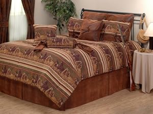 Stampede Western Style Grand Suite Bedding Set