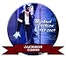 MICHAEL JACKSON MEMORIAL BUTTON PIN 1958-2009 #2