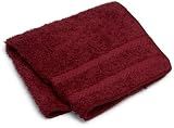 Martex Egyptian Wash Cloth, Burgundy