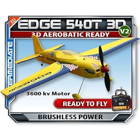 Edge 540T Version 2 RC RTF Electric Plane. Now with 2.4Ghz Radio System!! from HobbyZone R/C