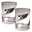 Washington Capitals 2pc Rocks Glass Set - Primary Logo NHL Hockey