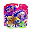 Littlest Pet Shop Exclusive Pet Pairs Figures Bear and Skunk